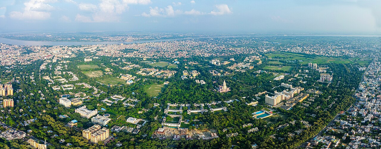Aerial View of Banaras Hindu University